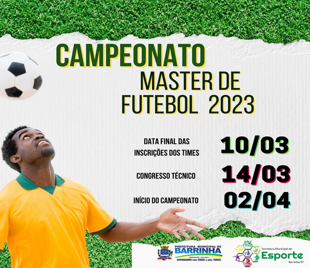 Esporte: Campeonato Futebol de Base 2023